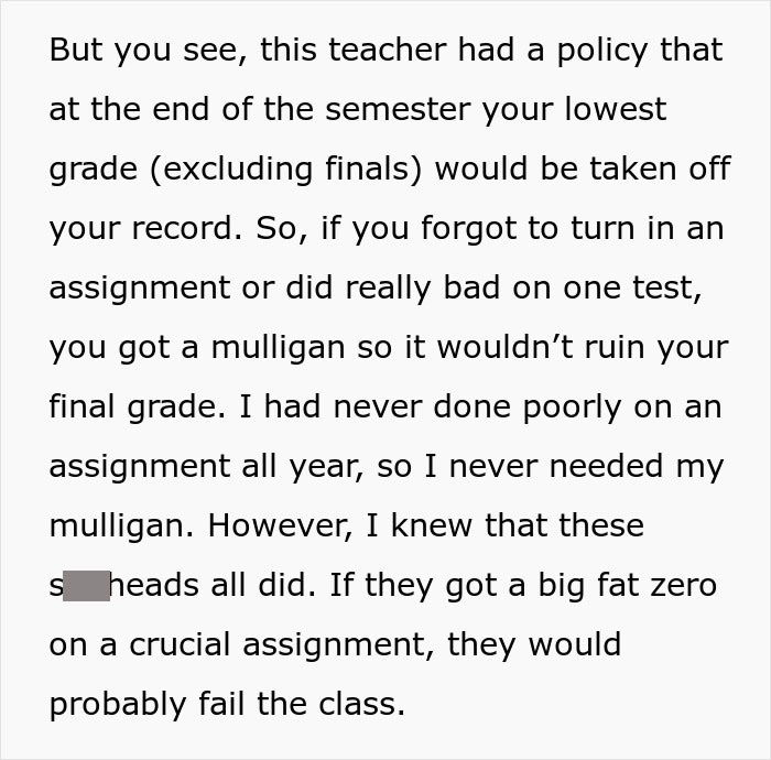 Text excerpt discussing group project fails when lazy teammates expect the smart one to do everything but he doesn&rsquo;t.