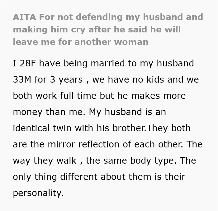 Man Keeps Joking About Replacing His Wife, Until She Snaps And Makes Him Cry