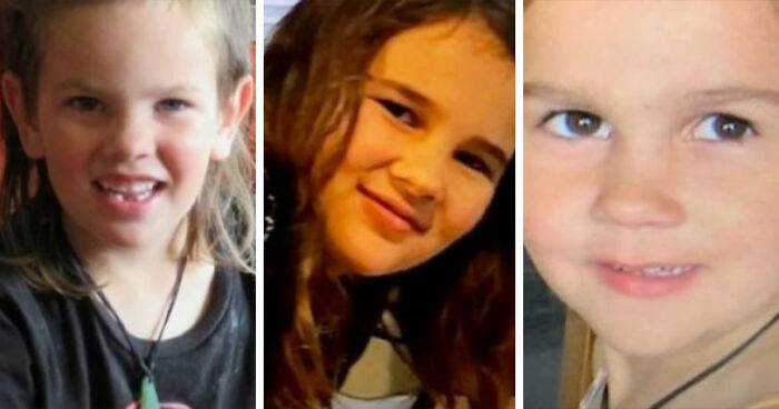 Three children who vanished into the wilderness with their fugitive dad before a fatal police standoff.