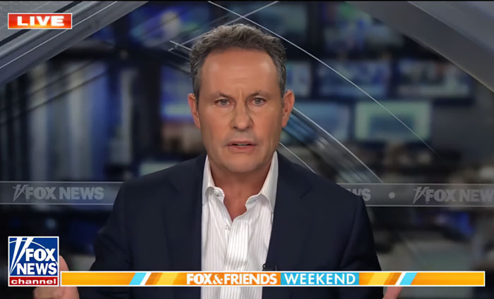 News host on live Fox News segment discussing Ukrainian refugee attack amid controversy over comment. News host on live Fox News segment discussing Ukrainian refugee attack amid controversy over comment.