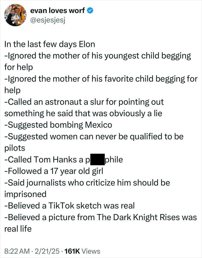 Tweet screenshot showing a user boldly sharing controversial and critical opinions with courage on Twitter.