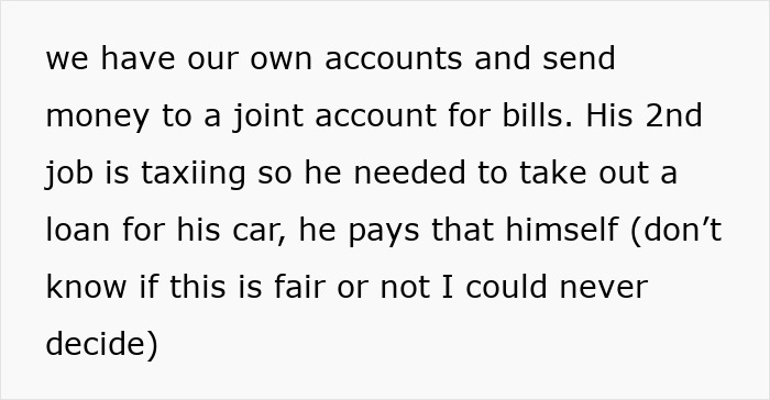 Text excerpt discussing a wife discovering her husband&rsquo;s huge debt and feelings of betrayal.