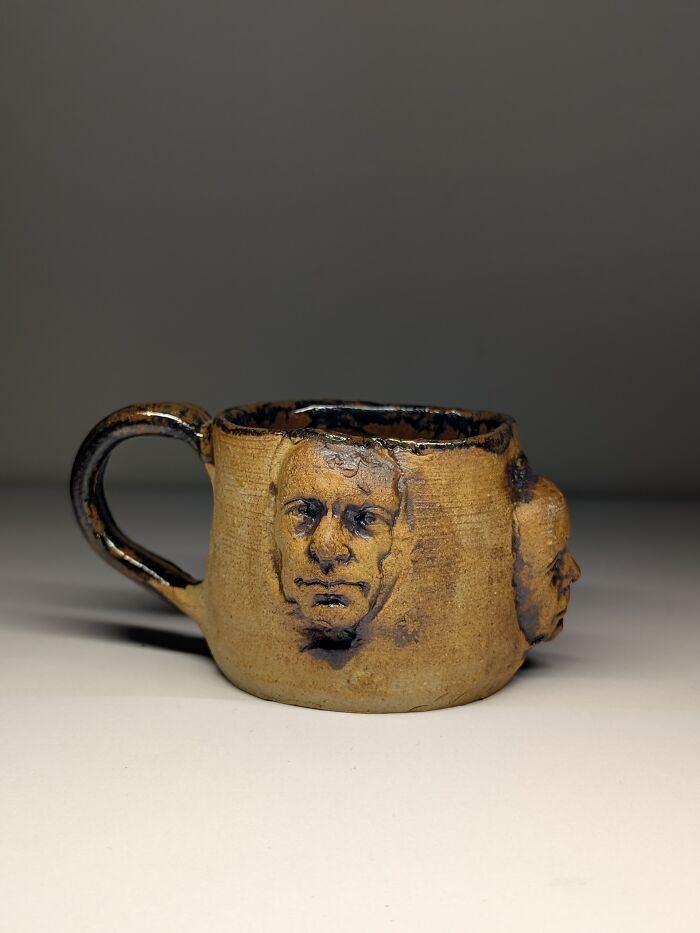 Multiple Faces Mug By Adam Rush