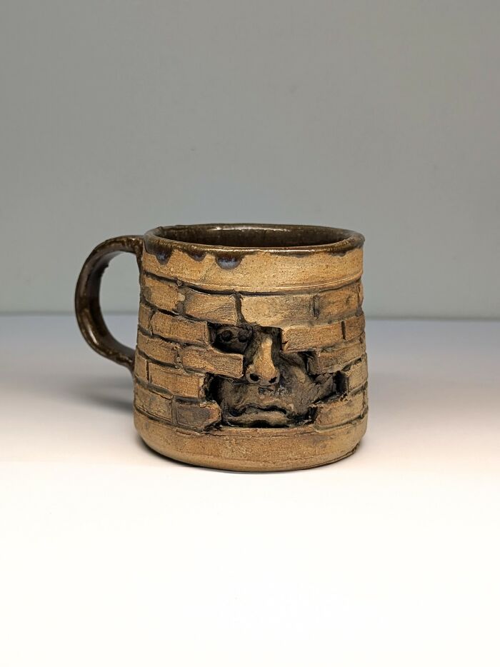 Hidden In The Bricks Mug By Adam Rush
