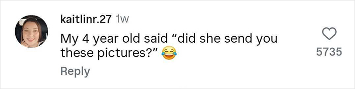 Screenshot of a social media comment where a mom shares her 4-year-old&rsquo;s funny reaction to not attending Taylor Swift&rsquo;s wedding.