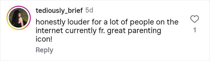 Social media comment praising great parenting in a viral post about a mom telling her 6-year-old daughter about Taylor Swift&rsquo;s wedding.