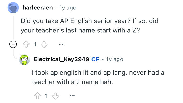 Person studied in a prestigious private school answering common questions about their academic experience online.