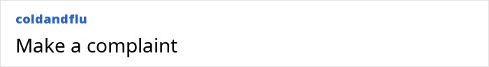Text on screen showing complaint option in a digital interface related to dentist discrimination against autistic kid. Text on screen showing complaint option in a digital interface related to dentist discrimination against autistic kid.