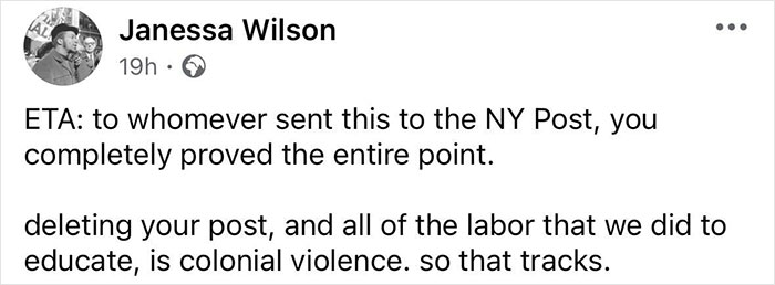 Social media post discussing concerns related to Brooklyn midwife&rsquo;s dice game club and safety for non-white women.