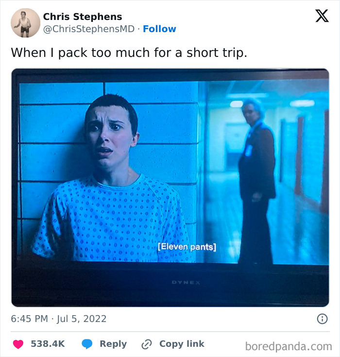 Scene from a popular show meme shared in super culture entertaining posts and memes to fight boredom online.