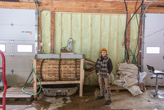 Sarah With Rhubarb Cleaner By Susan Anthony