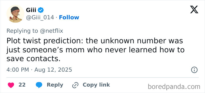 Tweet about a mom who catfished her own daughter and used the Lo nickname in disturbing threats on social media.