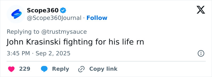 Emily Blunt in a casual outfit at Venice event, showcasing a braless look sparking plastic surgery rumors.