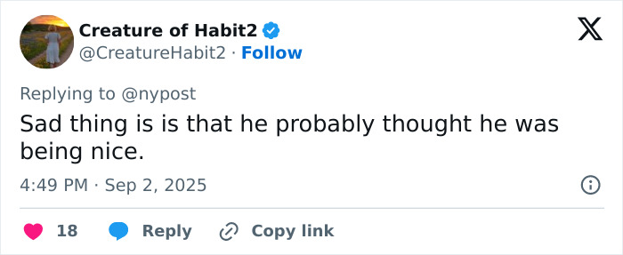 Screenshot of a Twitter reply criticizing Coldplay&rsquo;s Chris Martin for dehumanizing fans with political speech.