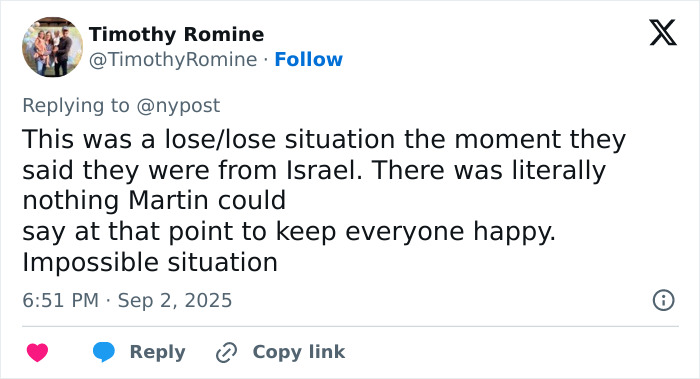 Tweet discussing the controversial moment involving Coldplay&rsquo;s Chris Martin and fans during a viral concert moment.