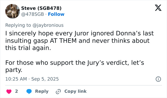 Grandma Breaks Down In Tears After Guilty Verdict In Hire-For-Harm Plot To End Ex-Son-In-Law's Life