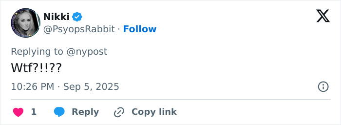 Tweet from Nikki expressing shock and confusion in response to soul-crushing dad mistakenly ending teenage daughter's life while aiming at a bird. Tweet from Nikki expressing shock and confusion in response to soul-crushing dad mistakenly ending teenage daughter's life while aiming at a bird.