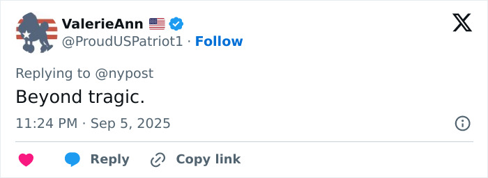 Tweet by ValerieAnn expressing grief over a soul-crushing incident where a dad mistakenly ends teenage daughter’s life aiming at bird. Tweet by ValerieAnn expressing grief over a soul-crushing incident where a dad mistakenly ends teenage daughter’s life aiming at bird.