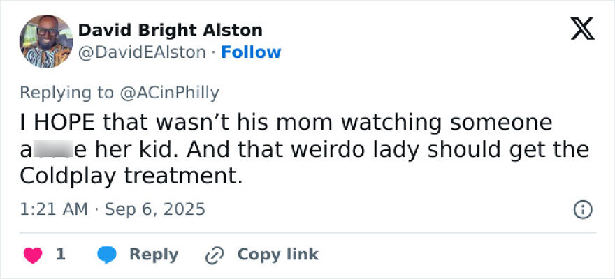 Tweet response criticizing woman mistaken for Phillies Karen after home run ball meltdown, sparking online reactions and controversy.