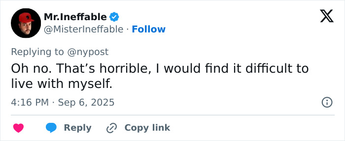 Tweet from Mr.Ineffable expressing deep sorrow over a soul-crushing incident involving a dad mistakenly harming his teenage daughter. Tweet from Mr.Ineffable expressing deep sorrow over a soul-crushing incident involving a dad mistakenly harming his teenage daughter.
