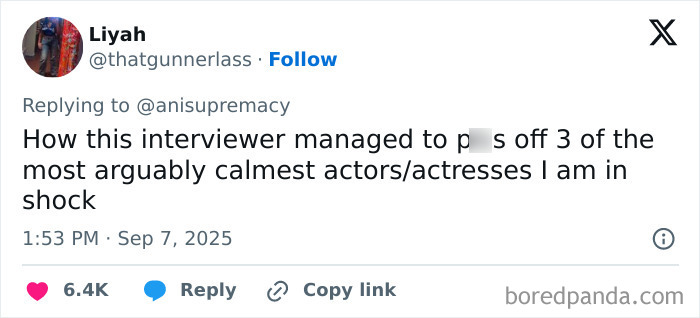 Andrew Garfield and Julia Roberts showing a united front with disgust after interview snub of Ayo Edebiri.