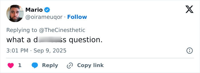 Screenshot of a tweet praising Chase Infiniti's response to a reporter&rsquo;s creepy question about Leonardo DiCaprio.
