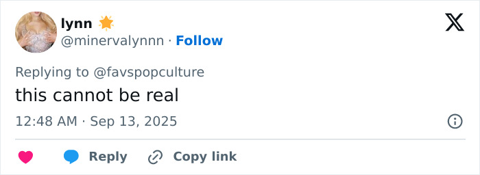 Tweet on social media expressing disbelief about Lily Collins&rsquo; extreme thinness and skinny appearance raising concern among fans.