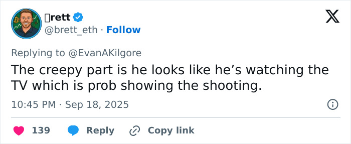 Screenshot of a tweet discussing Candace Owens&rsquo; exclusive photo of Tyler Robinson hours after Kirk crime incident.