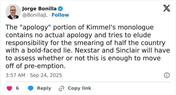 Jimmy Kimmel Offers Tearful Apology For Charlie Kirk Statements Despite Claims He Wouldn't