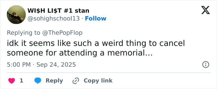 TikToker Hannah Brown Breaks Silence After Losing 100K Followers Over Kirk's Memorial Appearance