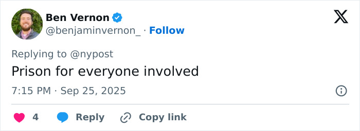 Screenshot of a tweet reacting to the surgeon who performed fatal breast enlargement on a 14-year-old being detained alongside the teen&rsquo;s mom.