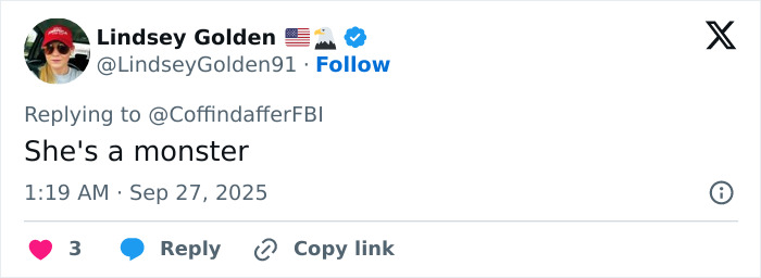 Screenshot of a social media post reacting to the disturbing new twist in case of cheerleader&rsquo;s lifeless newborn found in closet.