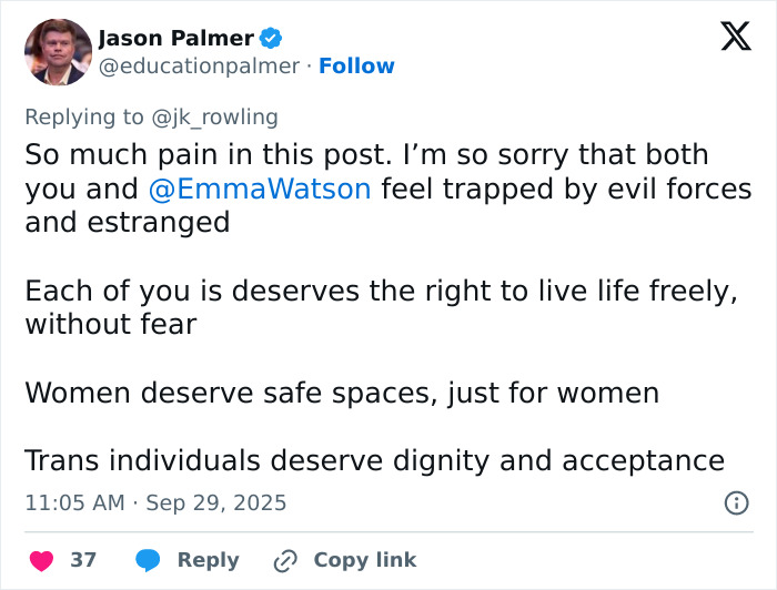 JK Rowling Reignites Emma Watson Feud In Scathing Post That Reveals Details Of Their Past