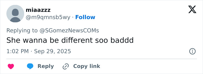 Social media comment reacting to the worst and wackiest outfits from Selena Gomez and Billy Blanco's star-studded wedding.