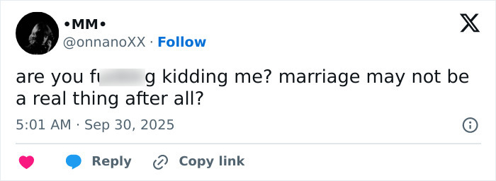 Tweet showing a user reacting humorously to Nicole Kidman and Keith Urban's split sparking hilarious reactions online.