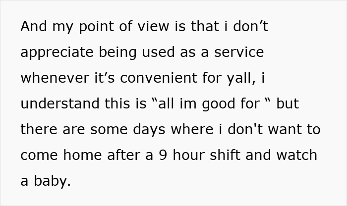 Woman Backs Out Of Deal To Babysit Sister&rsquo;s Kids After Sister Lets Her Move In To Do Just That