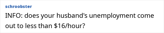Husband Refuses To Get A Job That's "Beneath Him," Is Shocked When Wife Takes Action