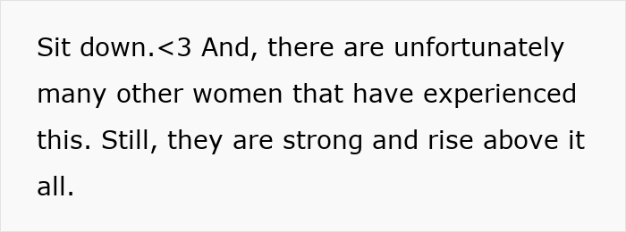 Text on image about women being strong despite unfortunate experiences, reflecting parents trying to get rid of cat while pregnant sister visits. Text on image about women being strong despite unfortunate experiences, reflecting parents trying to get rid of cat while pregnant sister visits.