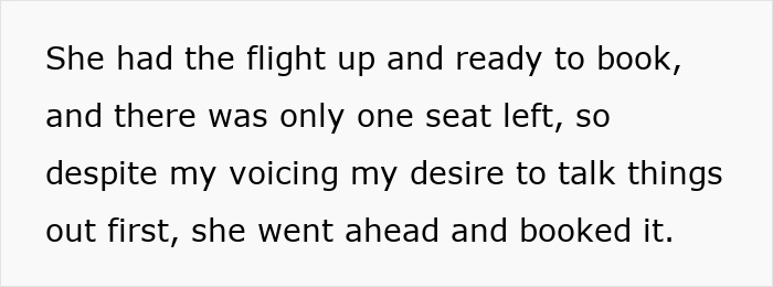 Text from a story describing an entitled lady manipulating her boyfriend and demanding free rides after breakup.