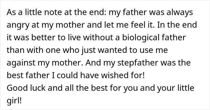 Text excerpt discussing family struggles and stepfather support, related to essential oils poisoning and husband shock.