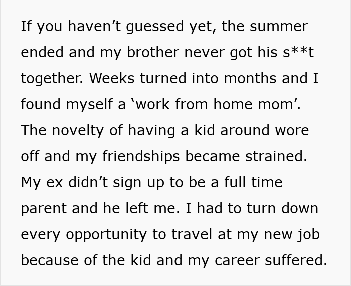 Family Turns On Woman After She Refuses To Be A &ldquo;Single Mom&rdquo; To Brother&rsquo;s Abandoned Child