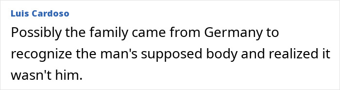 Luis Cardoso sharing information about a family realizing the dad feared lost in Lisbon crash was found alive.