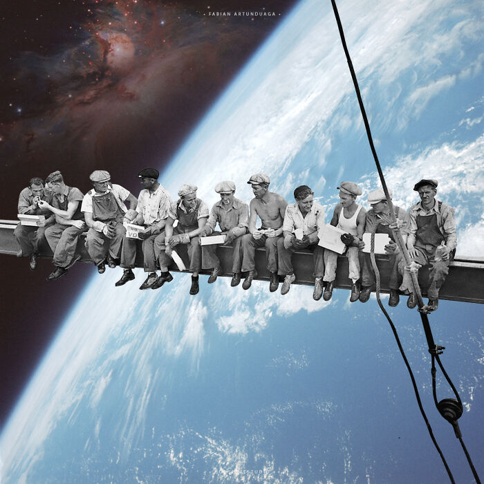 25 Out-Of-This-World Collages From Fabian Artunduaga That Bend Space And Reality