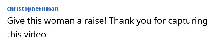 Screenshot of a social media comment praising a video related to an entitled passenger kicked off a flight incident. Screenshot of a social media comment praising a video related to an entitled passenger kicked off a flight incident.