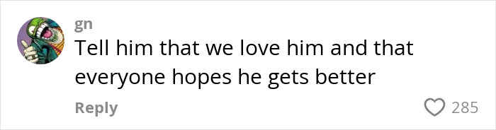 Comment on social media expressing support and hope for recovery of a former Nickelodeon child star living homeless. Comment on social media expressing support and hope for recovery of a former Nickelodeon child star living homeless.