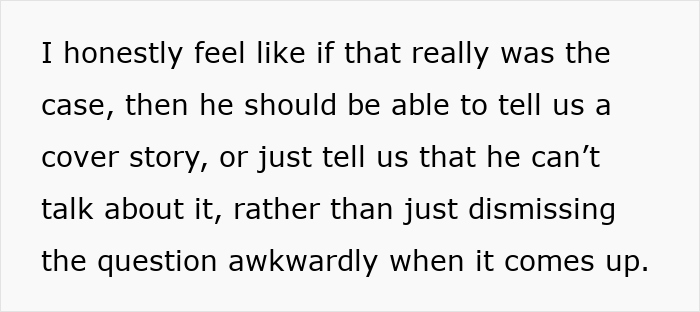 Text showing a woman&rsquo;s boyfriend acting secretive and mysterious, leading her mom to consider hiring a private investigator.