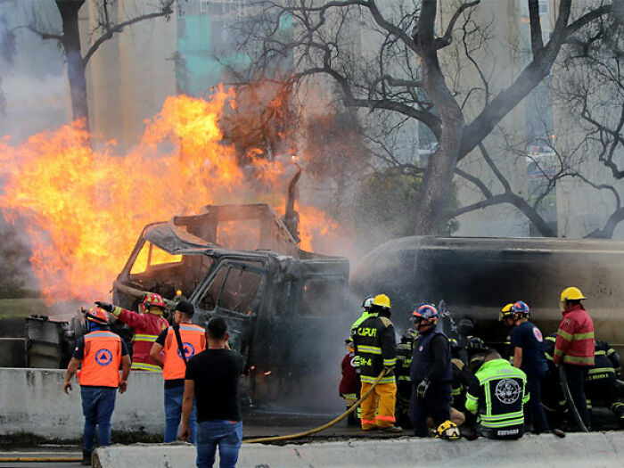 Heroic Grandma Risks Her Life To Save 2-Year-Old From Fire During Terrifying Mexico City Explosion