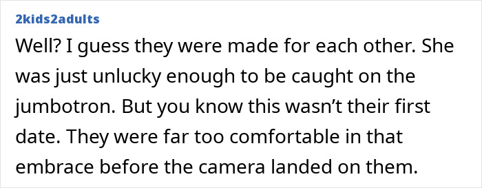 Text excerpt from blog post discussing Coldplay KissCam saga involving HR exec&rsquo;s husband attending concert with a date.