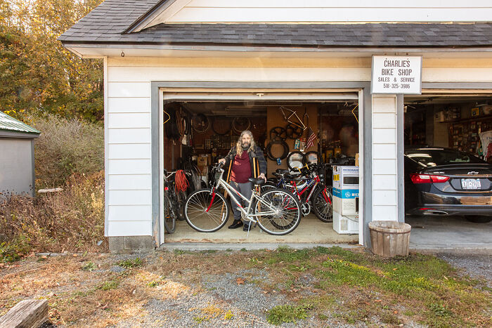 Charlie’s Bike Shop By Susan Anthony