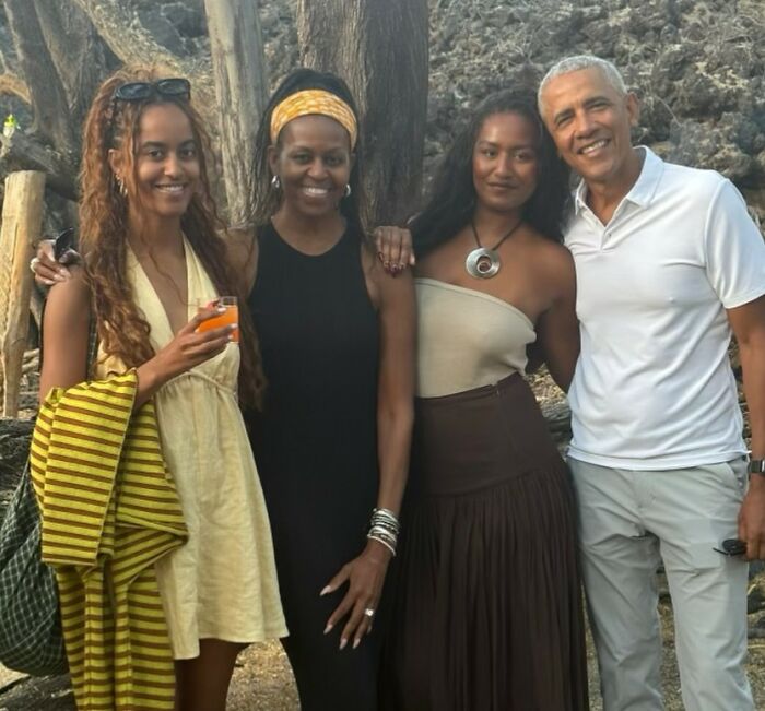 Barack Obama with family outdoors, highlighting recovery and healing with wife Michelle after presidency. Barack Obama with family outdoors, highlighting recovery and healing with wife Michelle after presidency.